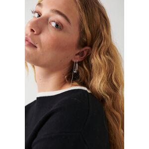 Gina Tricot - 3-pack earrings - Korvakoru - Silver - ONESIZE - Female - Silver - Female