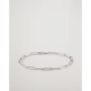 Wood Box Bracelet Silver - Sininen - Size: 39-42 43-46 - Gender: men