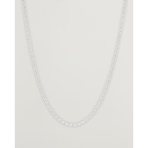 Wood Anker Chain Necklace Silver - Size: One size - Gender: men