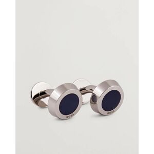 BOSS BLACK Simony Cufflink Navy - Musta - Size: One size - Gender: men