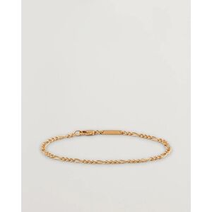 Wood Bo Slim Bracelet Gold - Sininen - Size: S M M - Gender: men