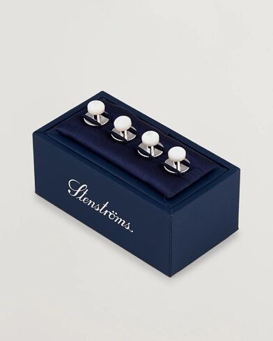 Stenströms Shirt Studs White