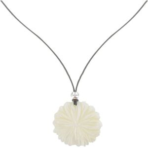 LES POULETTES BIJOUX Collier Fleur de Nacre Perles Argent