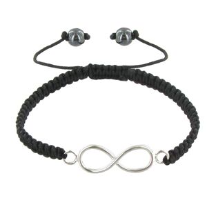 LES POULETTES BIJOUX Bracelet Argent Infini Lien Tresse - Classics