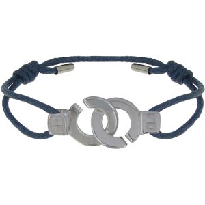 LES POULETTES BIJOUX Bracelet Lien Argent Liaisons - Classics - Bleu Navy