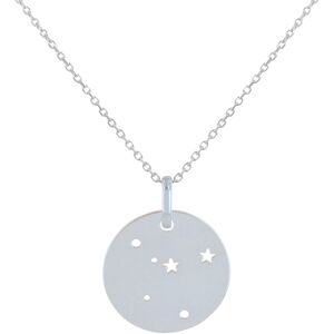 LES POULETTES BIJOUX Collier Argent Zodiaque Constellation Cancer