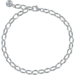 LES POULETTES BIJOUX Bracelet Gourmette et Attache Charms Argent 925 - Classics