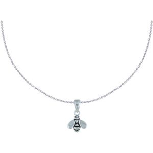 LES POULETTES BIJOUX Collier Argent Abeille