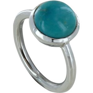 LES POULETTES BIJOUX Bague Argent Rond de Turquoise