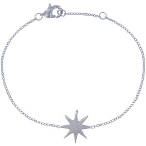 LES POULETTES BIJOUX Bracelet Argent Rhodie Etoile du Berger