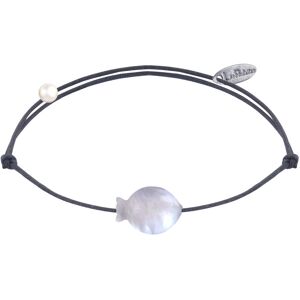 LES POULETTES BIJOUX Bracelet Lien Petit Poisson en Nacre