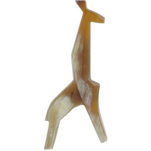 LES POULETTES BIJOUX Broche Girafe en Corne Modele 1