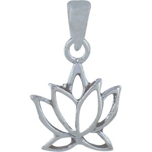 LES POULETTES BIJOUX Pendentif Argent Fleur de Lotus Ajouré