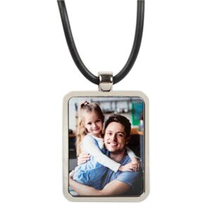 Ocadeau Collier photo rectangle