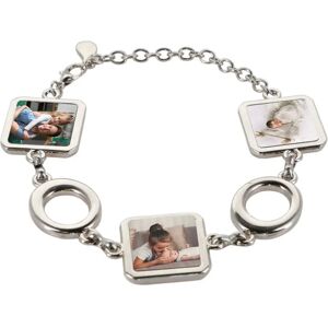 Ocadeau Bracelet 3 carres photos