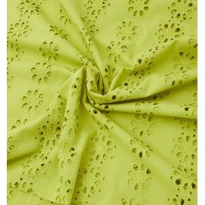 Promod Coupon 3 m broderie anglaise Vert anis Unique