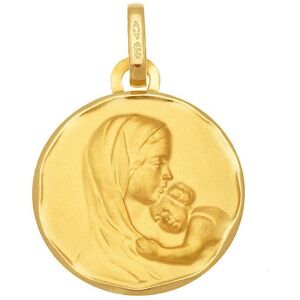 Mon Premier Bijou Médaille Vierge à l’enfant tendresse - Or jaune 18ct