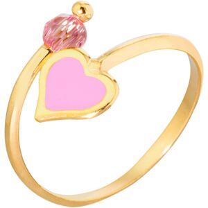 Mon Premier Bijou Bague enfant coeur - Or jaune 9ct