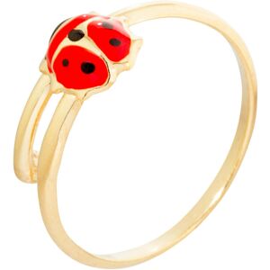 Mon Premier Bijou Bague enfant coccinelle - Or jaune 9ct