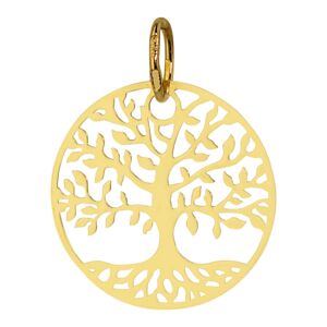 Mon Premier Bijou Medaille Arbre de vie luxuriant - Or jaune 9ct