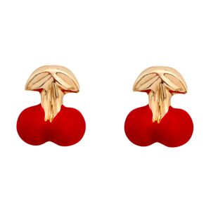 Mon Premier Bijou Boucles d’oreilles cerises - Vis - Or jaune 9ct