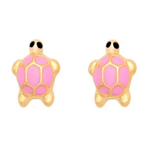 Mon Premier Bijou Boucles d’oreilles tortues - Vis - Or jaune 9ct