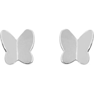 Mon Premier Bijou Boucles d’oreilles papillons - Vis - Or blanc 18ct - Publicité