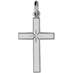 Mon Premier Bijou Croix étoilée personnalisée - Argent massif