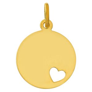 Mon Premier Bijou Médaille coeur ajouré - Or jaune 9ct