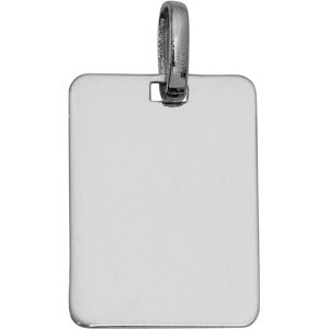 Mon Premier Bijou Pendentif plaque rectangle - Or blanc 9ct