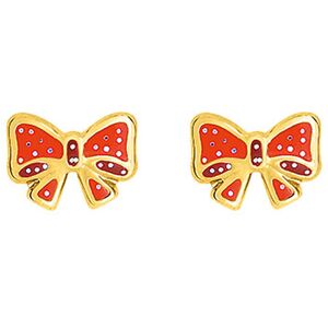 Mon Premier Bijou Boucles d’oreilles Noeud - Vis - Or jaune 9ct