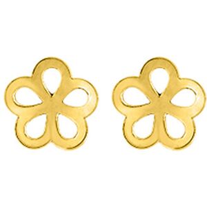 Mon Premier Bijou Boucles d’oreilles Fleurs - Vis - Or jaune 9ct