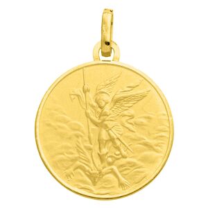 Mon Premier Bijou Medaille Saint Michel - Or jaune 18ct