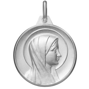 Maison de la Médaille Médaille Vierge Marie auréolée - Argent massif