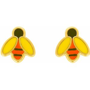 Mon Premier Bijou Boucles daoreilles abeille - Vis - Or jaune 9ct