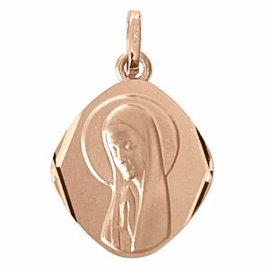 Mon Premier Bijou Medaille Vierge - Or rose 18ct