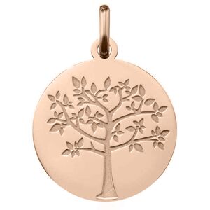 Mon Premier Bijou Medaille Arbre de vie printanier - Or rose 18ct