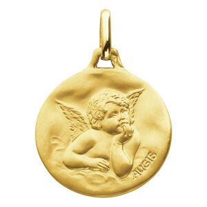Augis Médaille Ange Raphaël - Or jaune 18ct