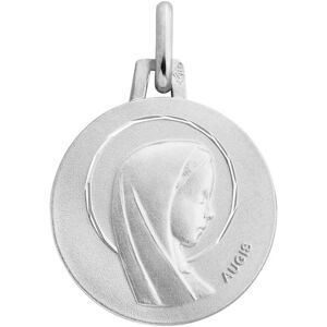 Augis Médaille Vierge rayonnante - Or blanc 18ct