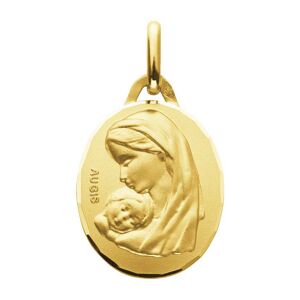 Augis Médaille Maternité ciselée - Or jaune 18ct