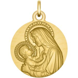 Maison de la Médaille Médaille Notre Dame de douceur - Or jaune 18ct - Publicité