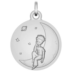 Maison de la Médaille Médaille Petit Prince sur la lune - Argent massif - Publicité