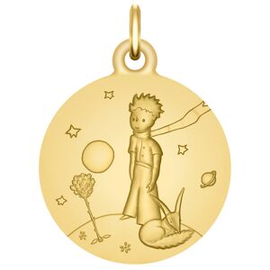 Maison de la Médaille Médaille Petit Prince au renard - Or jaune 9ct - Publicité