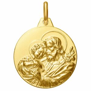 Maison de la Médaille Médaille Saint Joseph - Or jaune 18ct