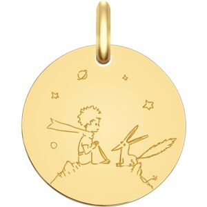 Maison de la Médaille Médaille Petit Prince au renard - Or jaune 9ct - Publicité