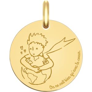 Maison de la Médaille "Médaille Petit Prince ""save the planet"" - Or jaune 18ct" - Publicité