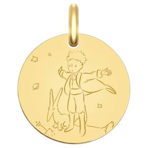 Maison de la Medaille Medaille Petit Prince au vent - Or jaune 9ct