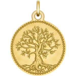 Maison de la Médaille Médaille Arbre de vie Perlée - Or jaune 18ct - Publicité