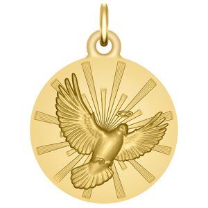 Maison de la Médaille Médaille Colombe - Or jaune 18ct