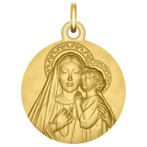 Maison de la Medaille Medaille Notre Dame du Rosaire - Or jaune 9ct